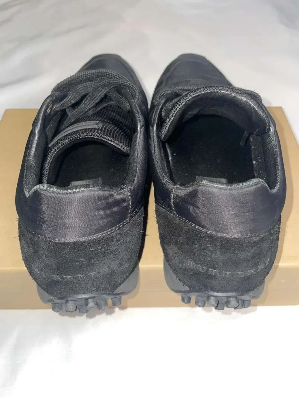 Burberry Silverstone Grainy Leather Loafer Black EUR 41 UK 7 Mens